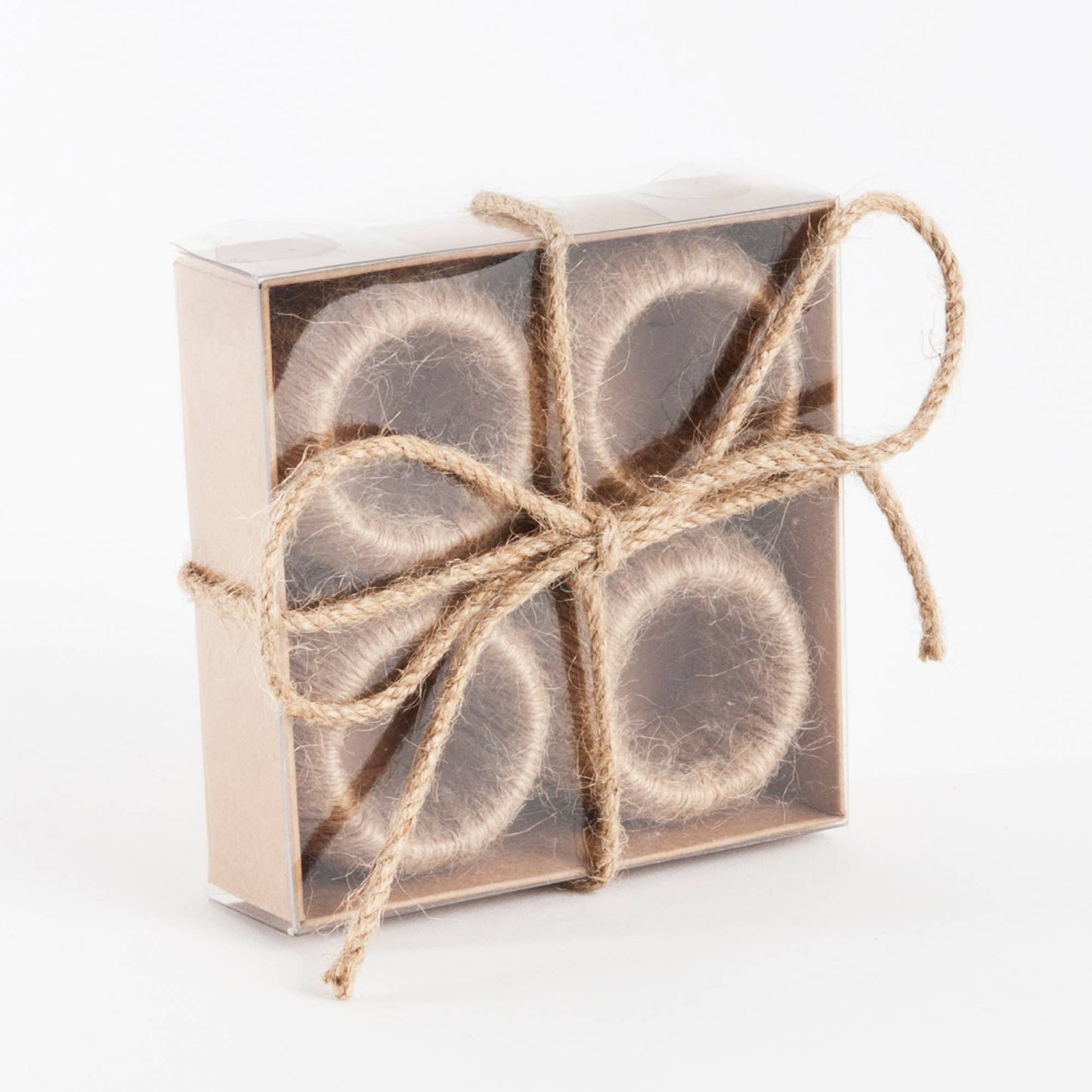 Jute Napkin Rings (Set of 4)