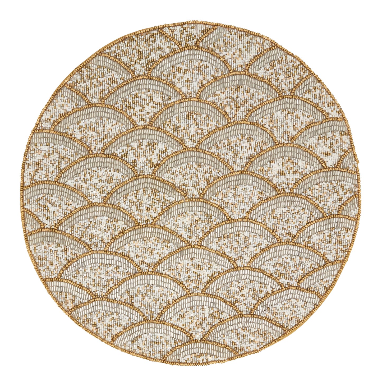 Beaded Scallop Placemat