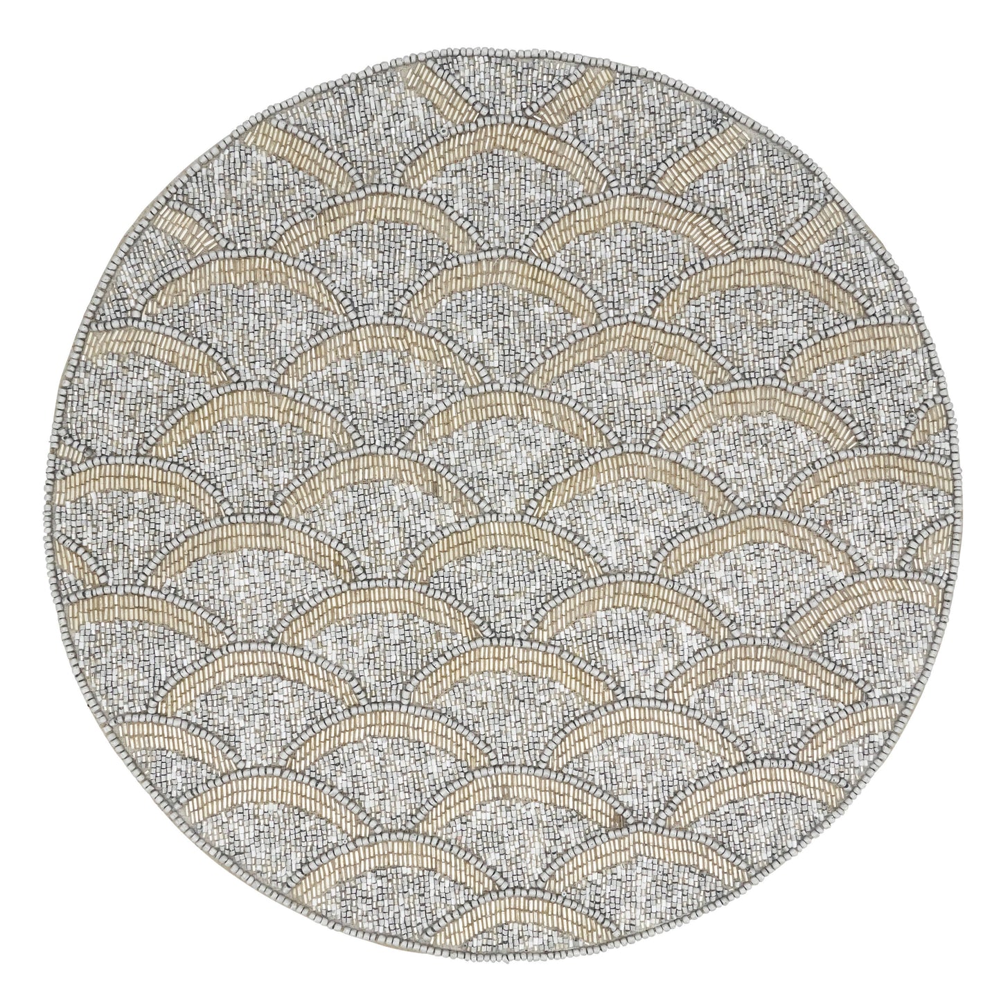 Beaded Scallop Placemat