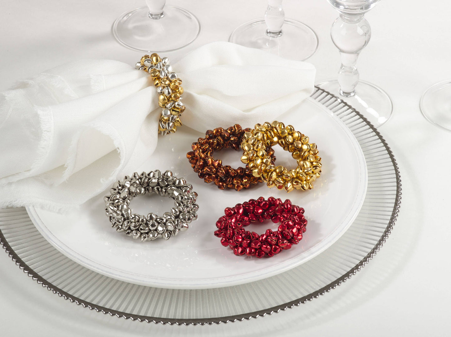 Petite Bell Napkin Ring (Set of 4)