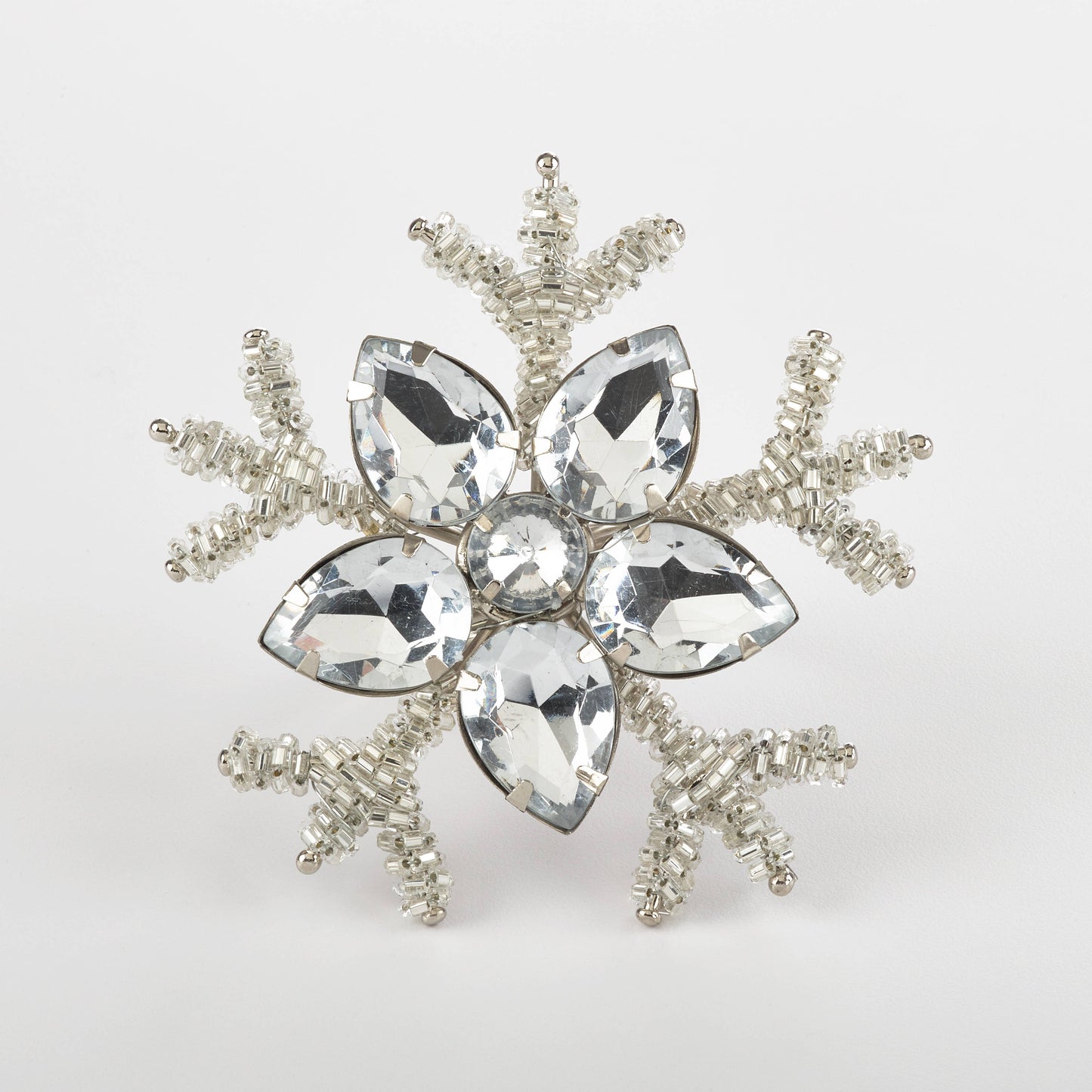 Snowflake Design Napkin Ring (Set of 4)