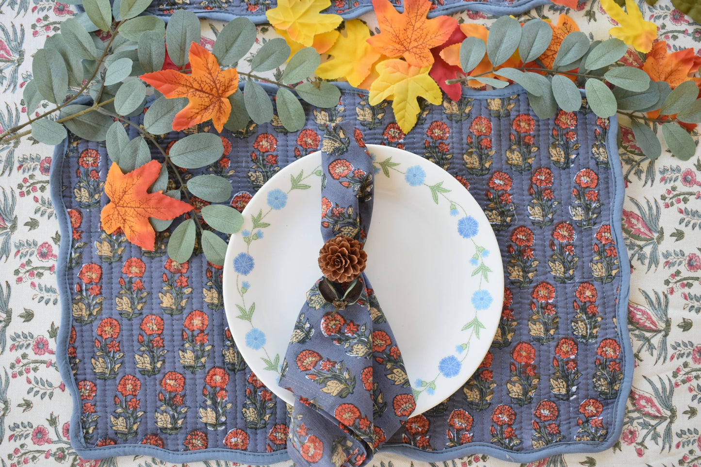 Autumn Blossom Napkin (Set of 4)