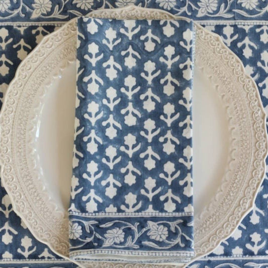 Charlotte Indigo Napkin (Set of 4)