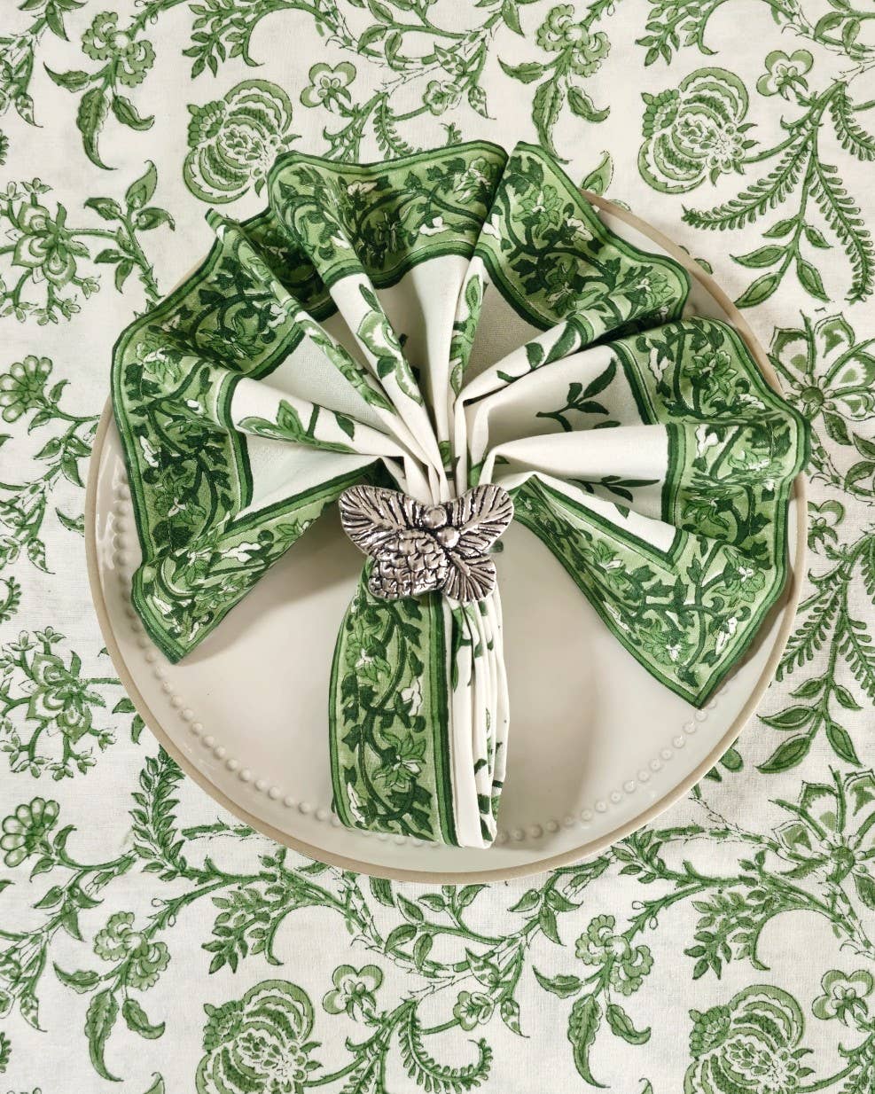 Lilibet Green Buti (Set of 4)