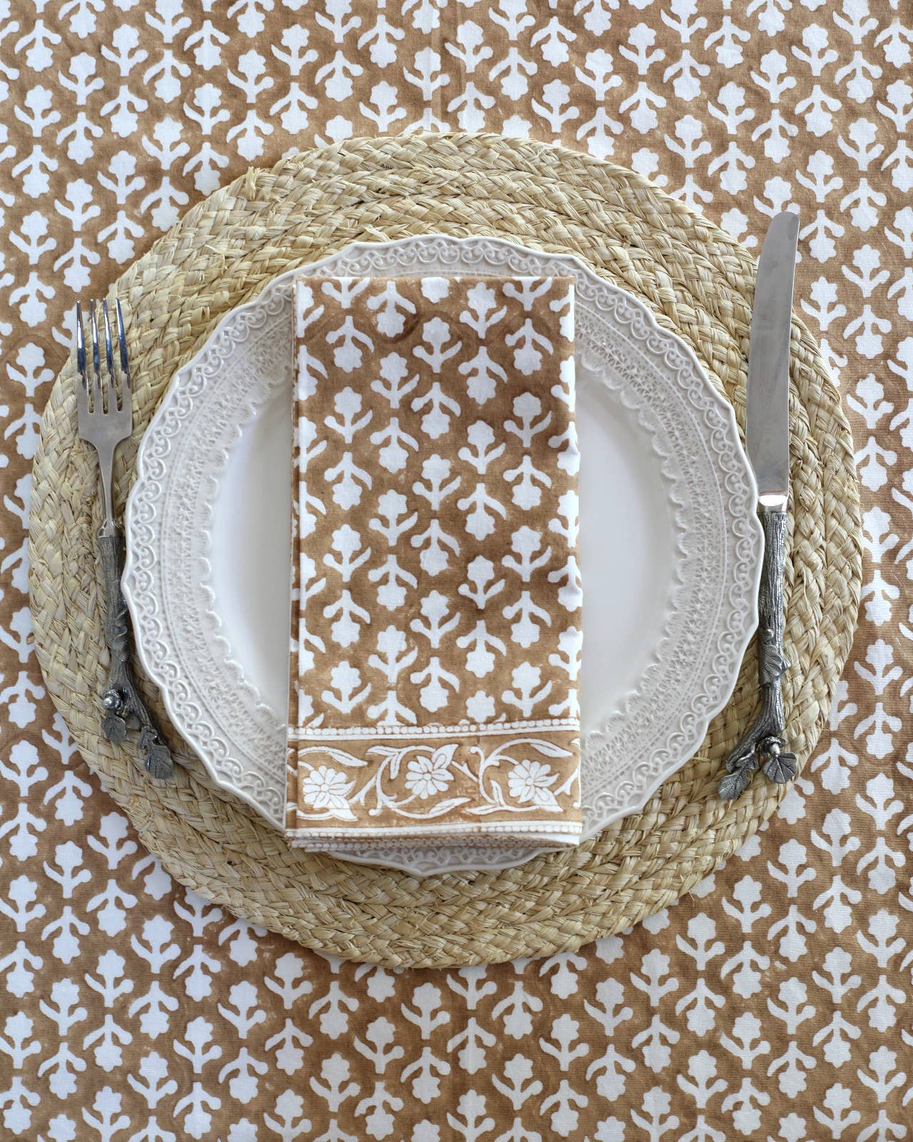 Charlotte Caramel Napkin (Set of 4)