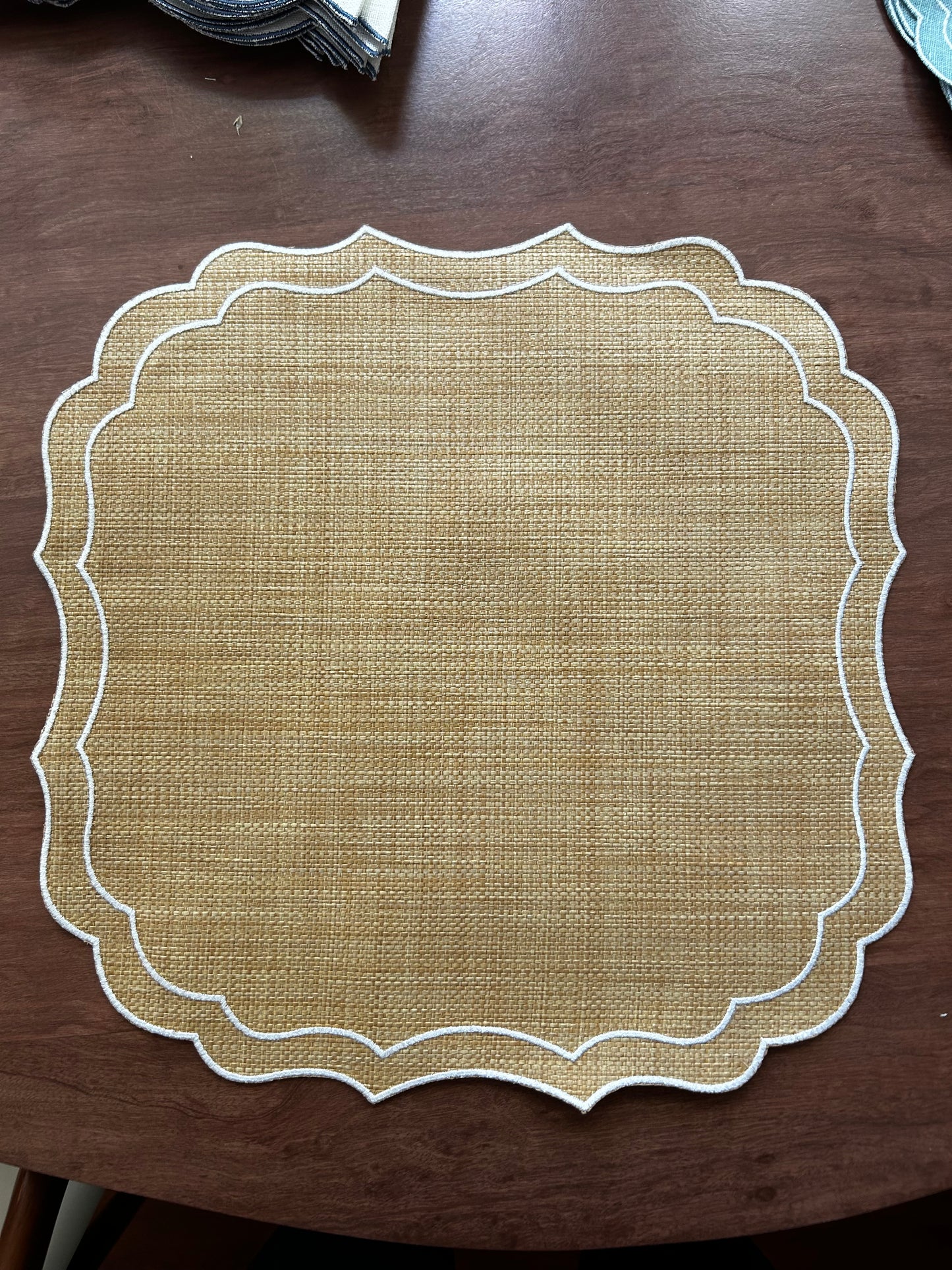 Krinkle Raffia Placemat
