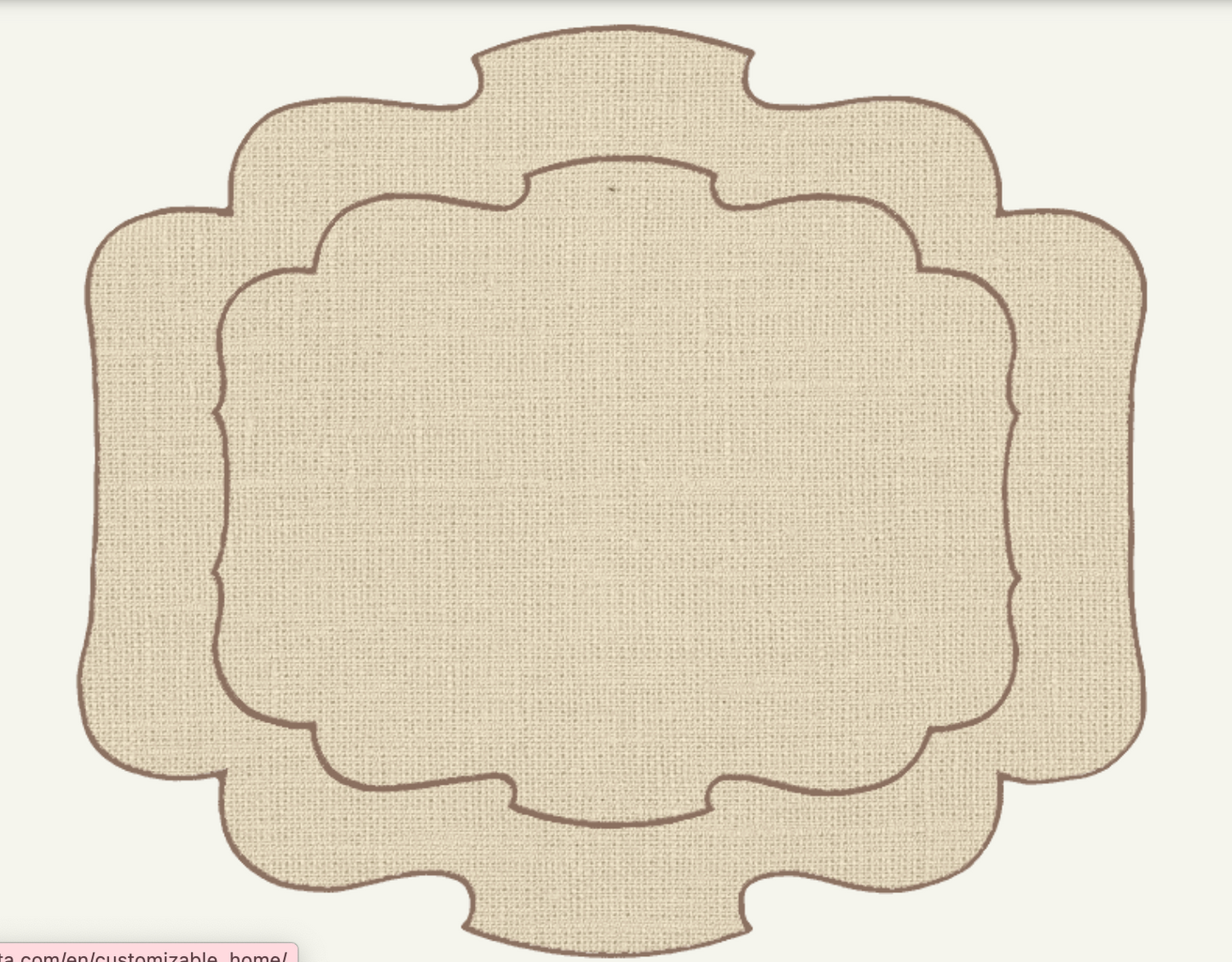 Parentesi 800 Placemat