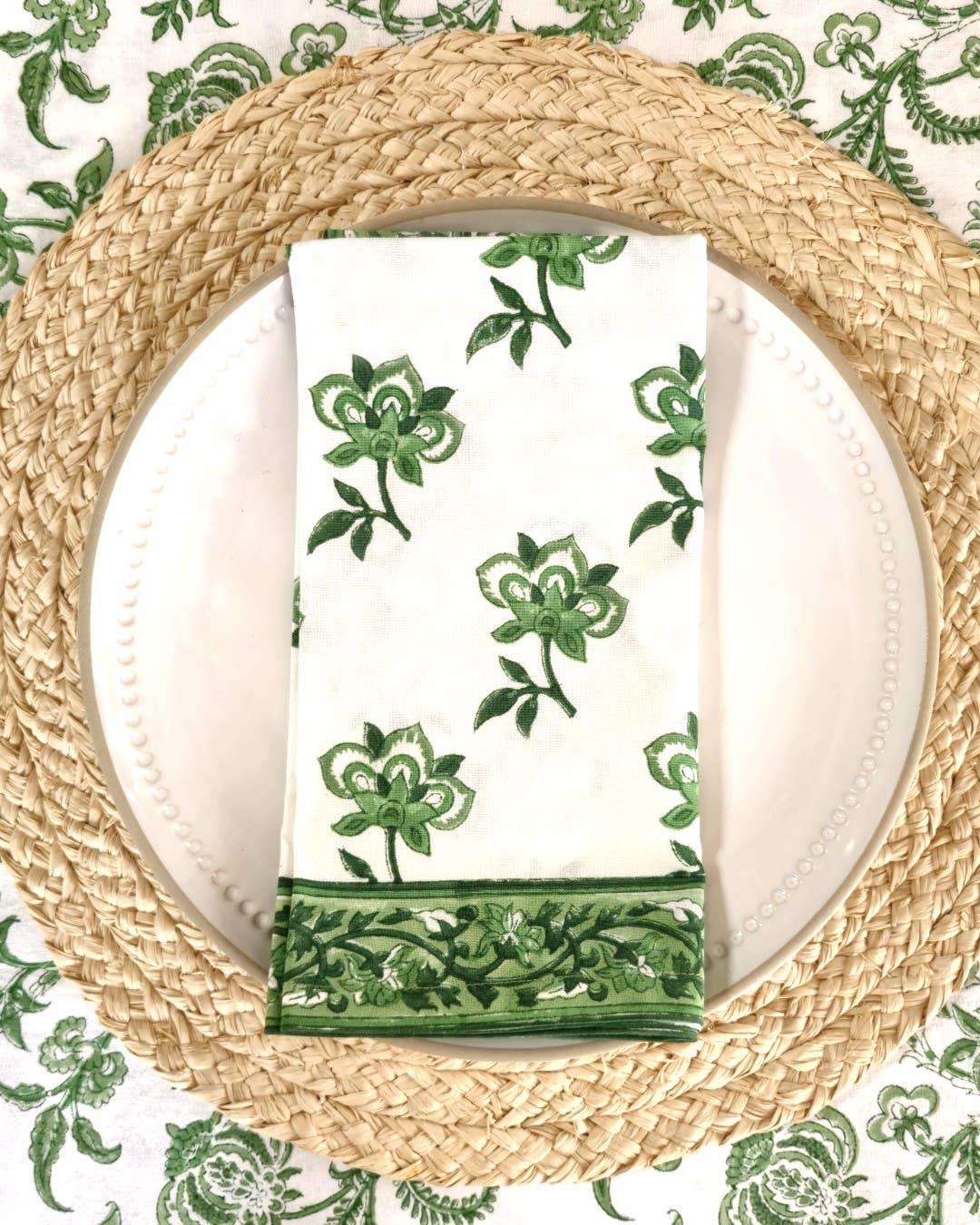 Lilibet Green Buti (Set of 4)