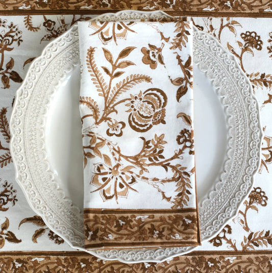 Lilibet Mocha Napkin (Set of 4)