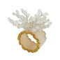 Beaded Bliss Resin Napkin Ring (Set of 4)