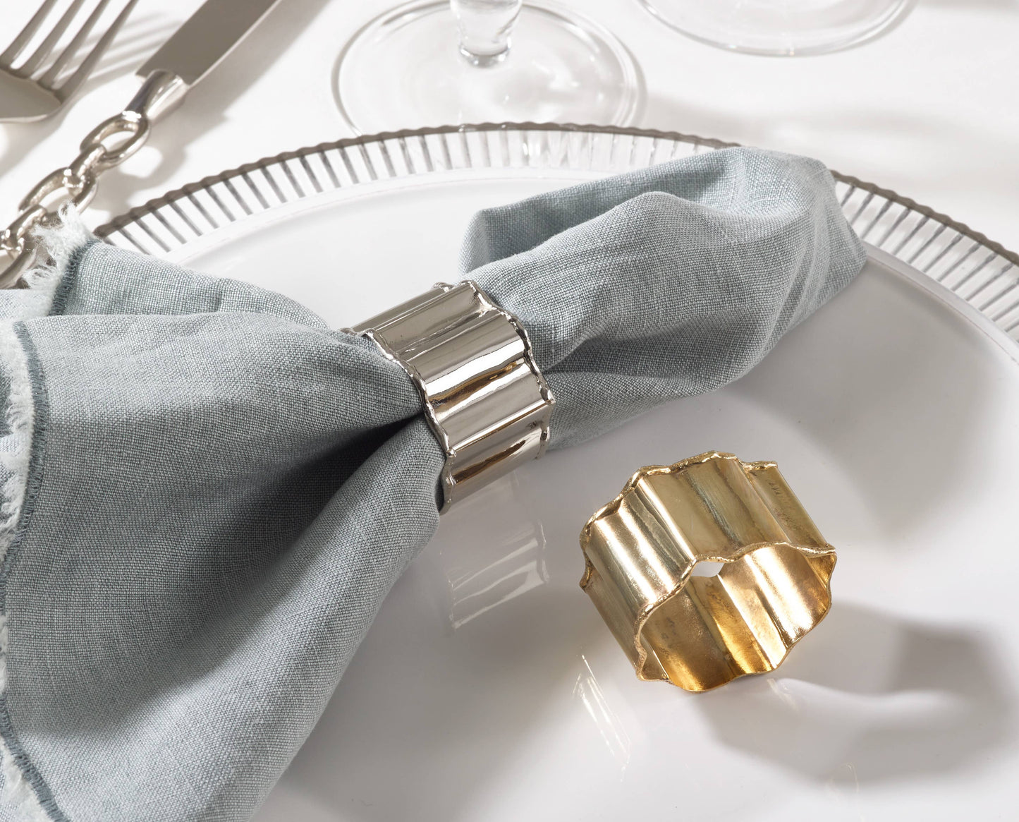 Classic Gold Napkin Ring (Set of 4)