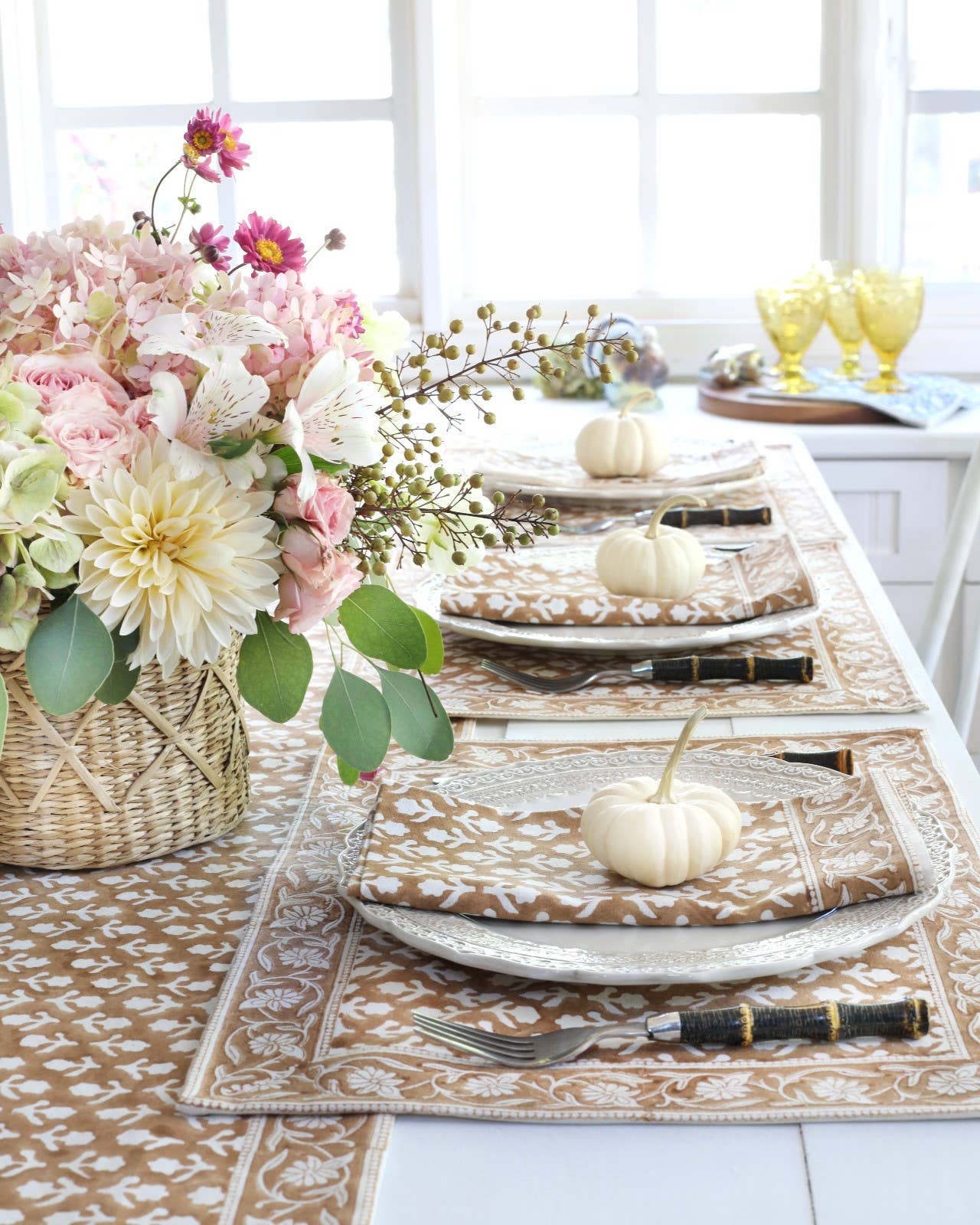Charlotte Caramel Napkin (Set of 4)